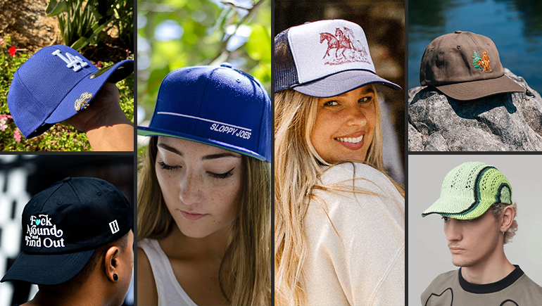 6 different types of baseball caps