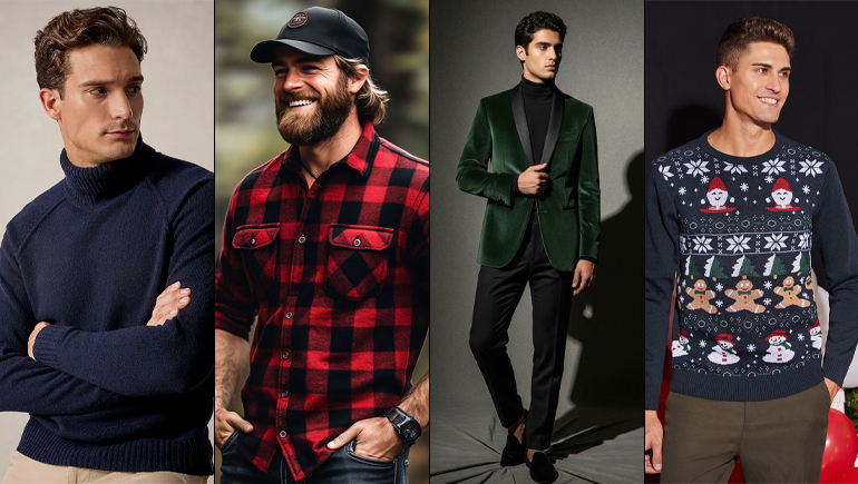 christmas party outfit for men