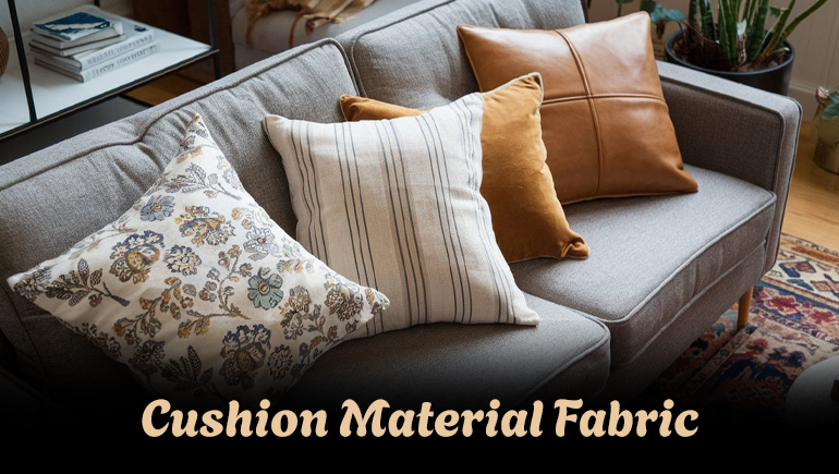 cushion material fabric