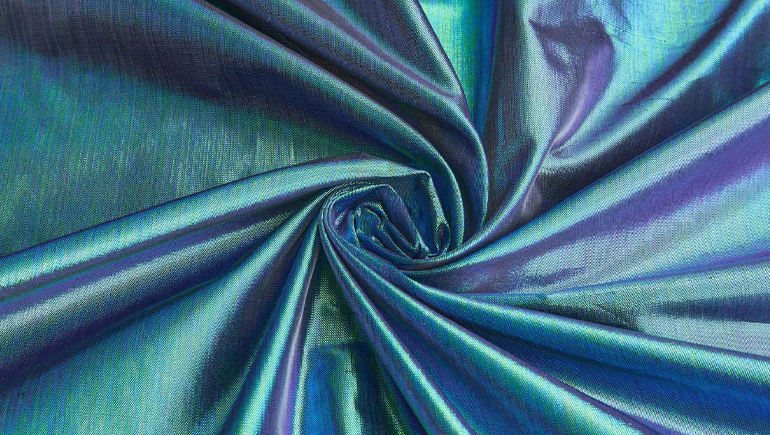 iridescent taffeta fabric