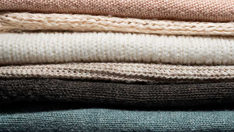 knitted fabric material