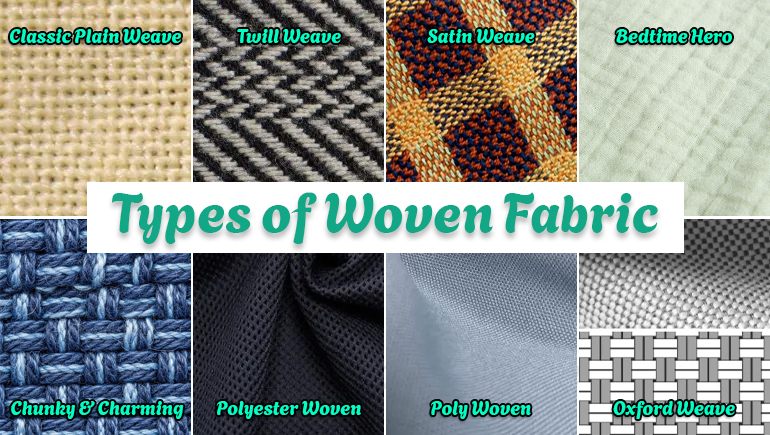 most common types of woven fabric