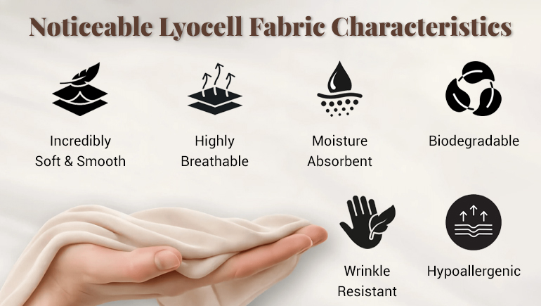 noticeable lyocell fabric characteristics