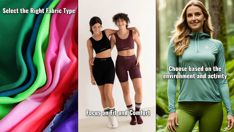 pick the right sportswear