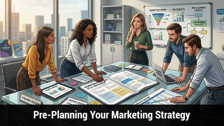pre planning your marketing strategy