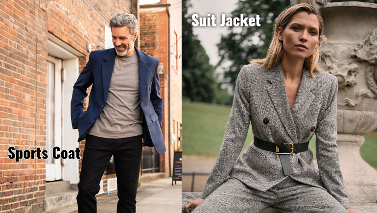 sport coat vs suit jacket
