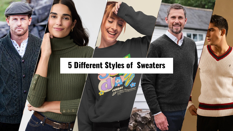 styles of sweaters