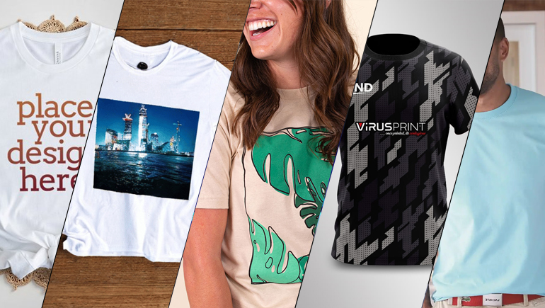 top 5 shirts for sublimation printing