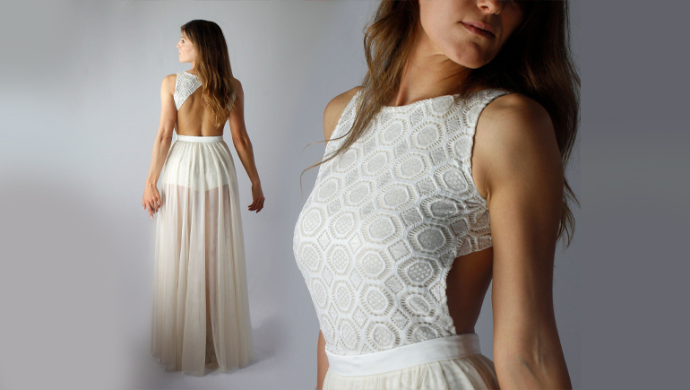 tulle skirt turtleneck bodysuit