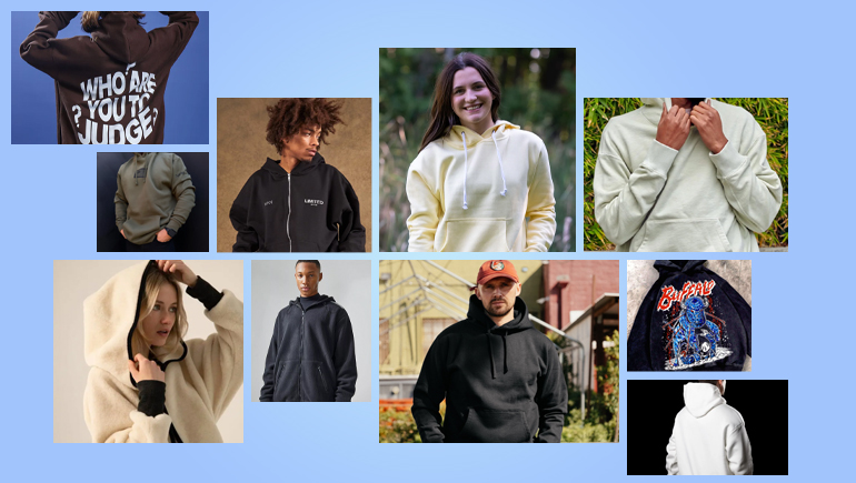 types of heavyweight hoodie