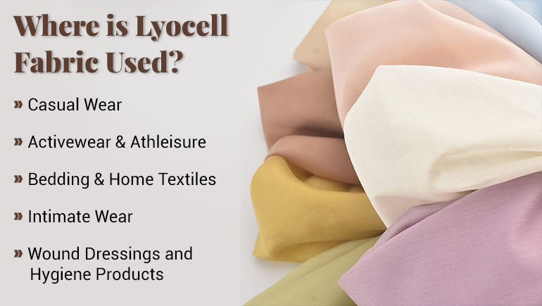 where is lyocell fabric used