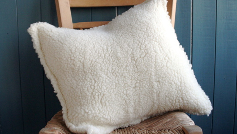 wool cushions