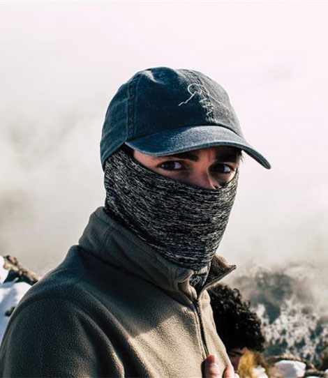 custom printed neck gaiter