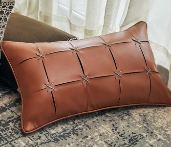 leather cushion covers