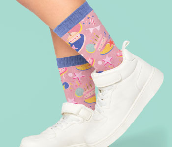 Embroidered Socks