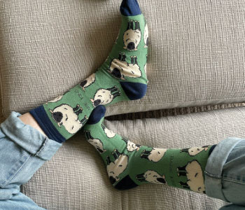 personalized printed socks