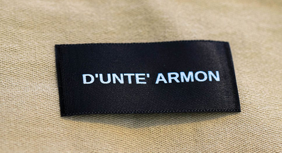private satin labels